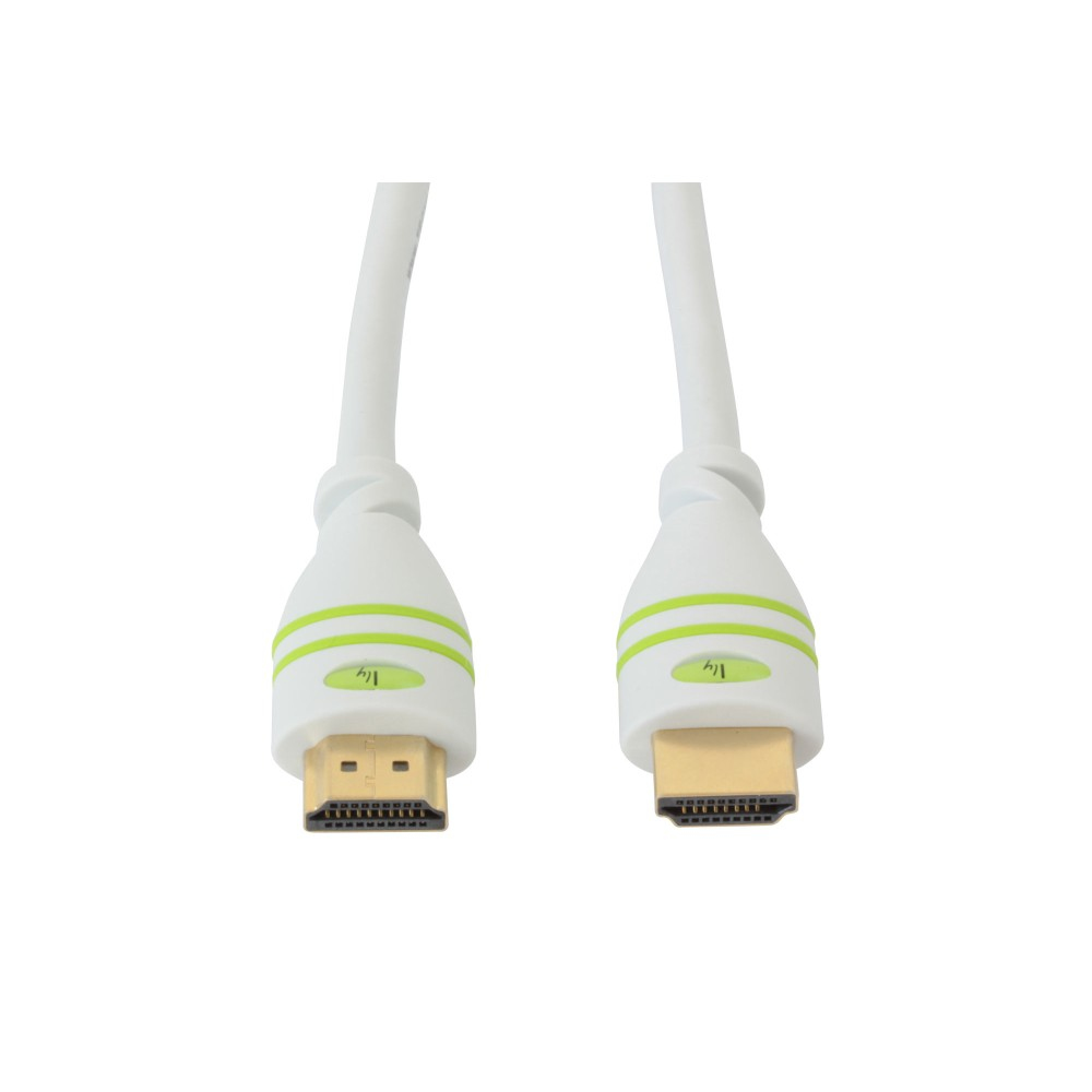 Techly 2.0m HDMI M/M HDMI kabel 2 m HDMI Type A (Standaard) Wit - Afbeelding 4