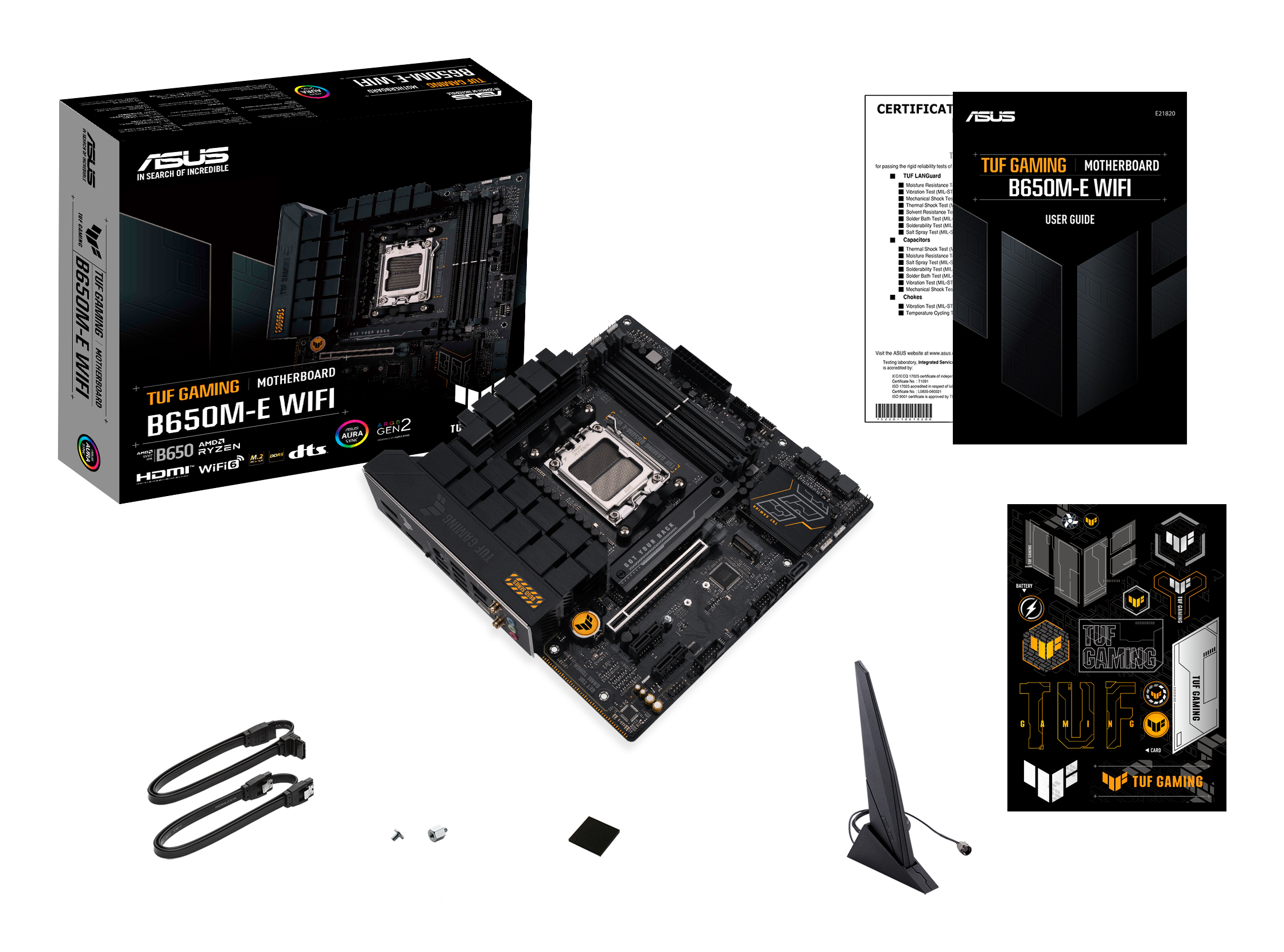 ASUS TUF GAMING B650M-E WIFI AMD B650 Socket AM5 micro ATX - Afbeelding 7
