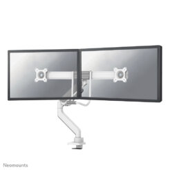 Neomounts DS75-450WH2 Monitorarm 17-32" - gasveer - Topfix - 180°-stop