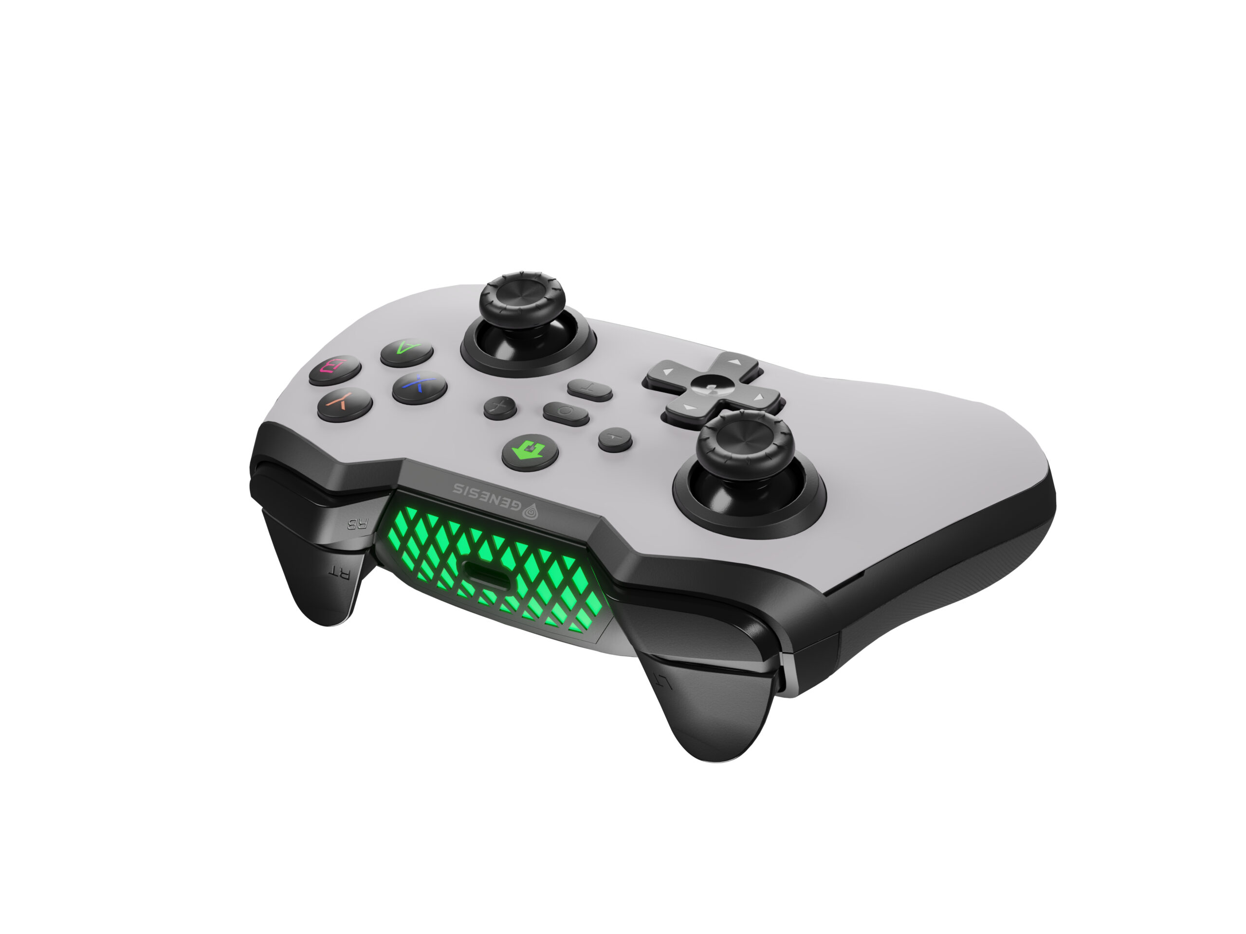 GENESIS Mangan 400 Wit Bluetooth Gamepad Analoog/digitaal Android, MAC, Nintendo Switch, PC, iOS - Afbeelding 7