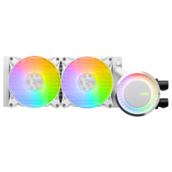 MSI MAG Coreliquid E240 WHITE Moederbord, Processor Kit voor vloeistofkoeling 12 cm Wit