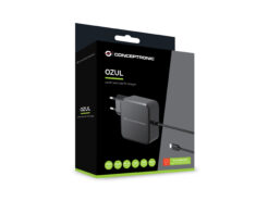 Conceptronic OZUL05BE oplader voor mobiele apparatuur Universeel Zwart AC Binnen - Afbeelding 3
