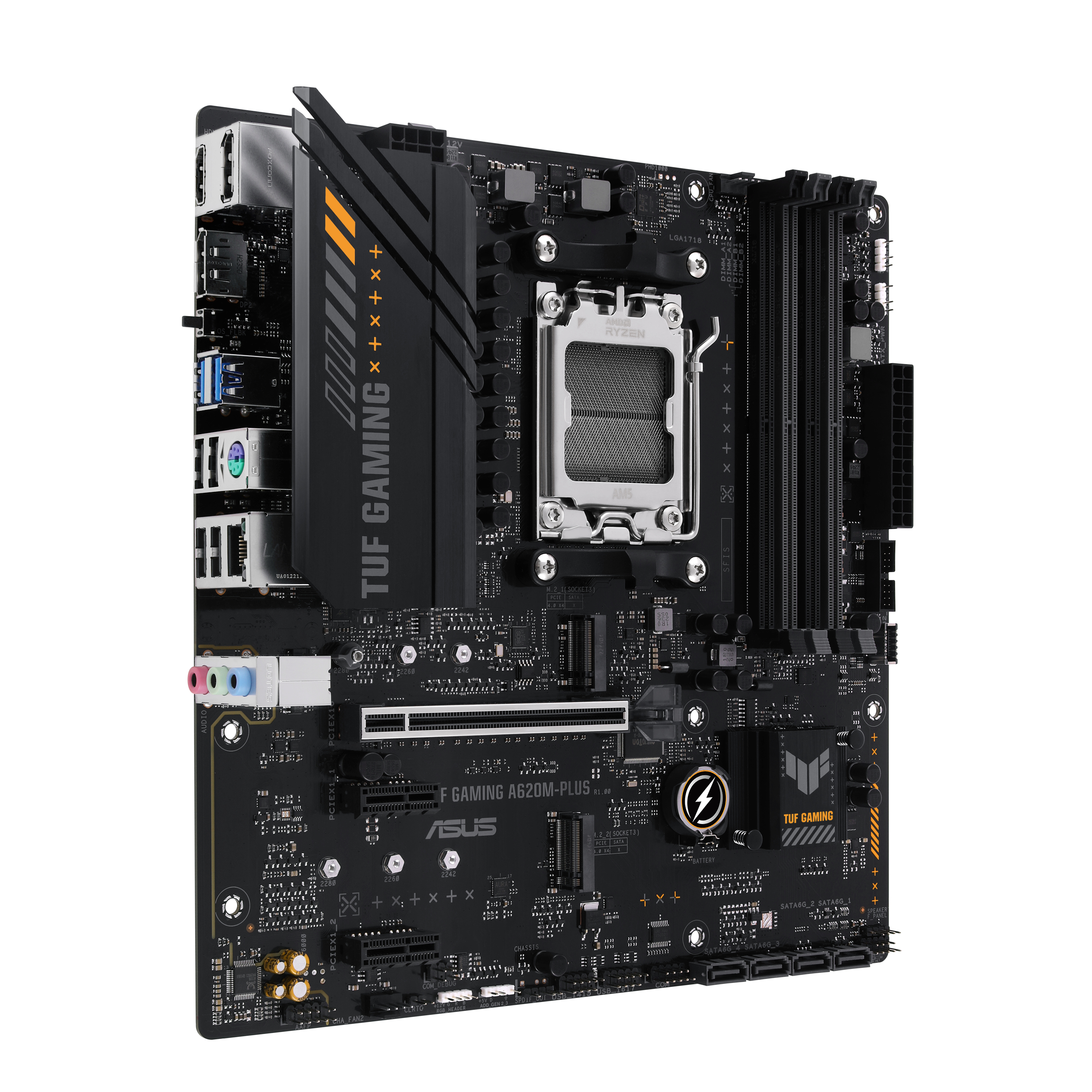 ASUS TUF GAMING A620M-PLUS AMD A620 Socket AM5 micro ATX - Afbeelding 3