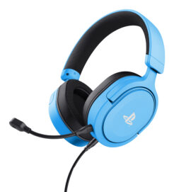 Trust GXT 498B Forta Gaming Headset - Officieel gelicentieerde Playstation 5 gamingheadset – Opklapbare microfoon – Over-ear ontwerp – Blauw - Afbeelding 2
