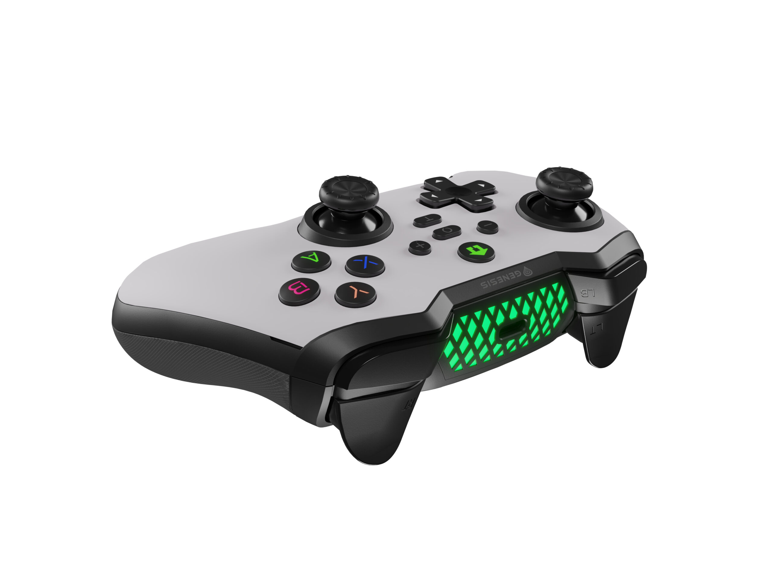 GENESIS Mangan 400 Wit Bluetooth Gamepad Analoog/digitaal Android, MAC, Nintendo Switch, PC, iOS - Afbeelding 6