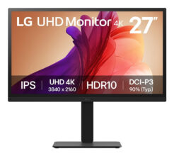 LG 27BA45U-B computer monitor 68,6 cm (27") 3840 x 2160 Pixels 4K Ultra HD Zwart
