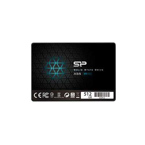 Ace A55, 512GB, SATA III, Zwart