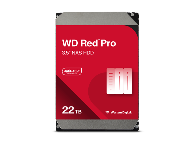 WD Red Pro 8.9cm (3.5) 22TB SATA3 7200 512MB WD221KFGX intern