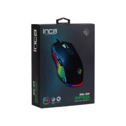 INCA Gaming muis IMG-309 7200 DPI, RGB, 7 toetsen, USB, SW retail