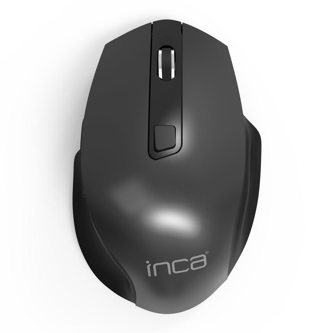 INCA muis IWM-515 Wireless, Laser, 800/1600 DPI, SW retail