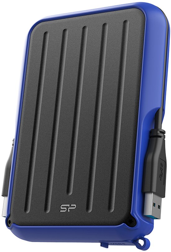 Silicon Power 6.3cm (2.5) 4TB USB3.2 A66 Shockproof Blue