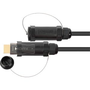 Python AOC Hybrid HDMI« 2.0b Kabel, stahlarmiert, 10m