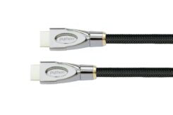 Python HDMI« 2.0 Kabel 4K2K Nylongeflecht zwart 1m