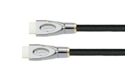 Python HDMI« 2.0 Kabel AKTIV 4K2K Nylongeflecht zwart 15m