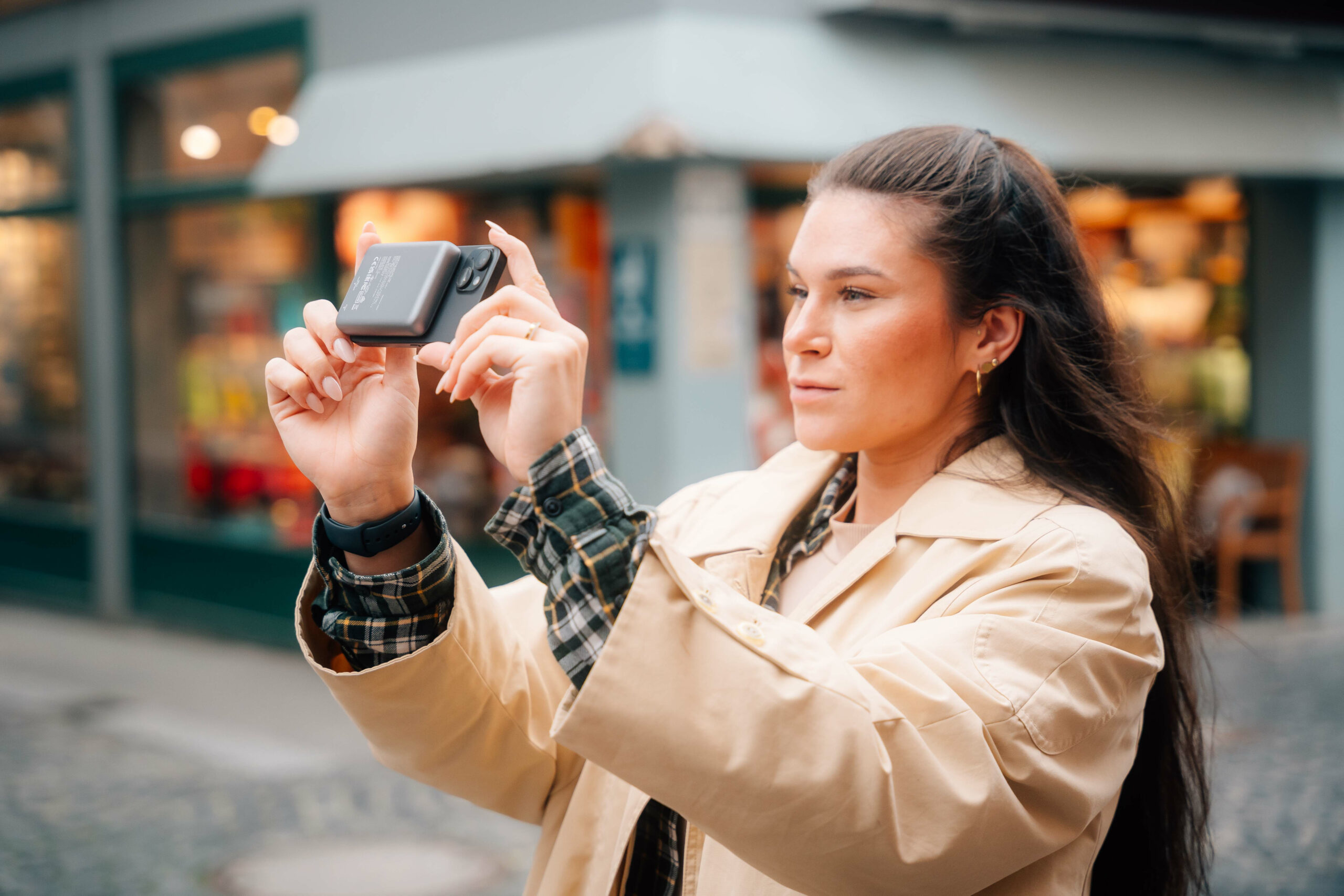 Verbatim Charge 'n' Go Magnetische Draadloze Power Bank 10000mAh Grijs - Afbeelding 9