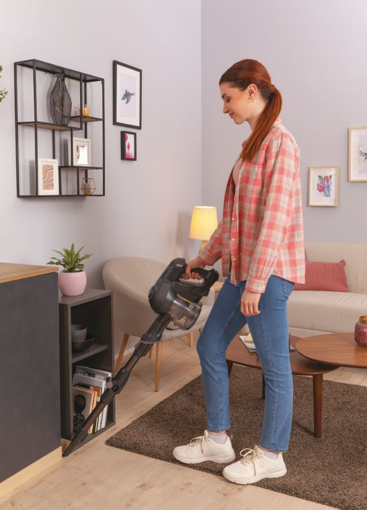 Hoover HF1 HF103X 011 Steelstofzuiger Batterij/Accu Droog Zakloos 0,9 l 170 W Titanium - Afbeelding 21