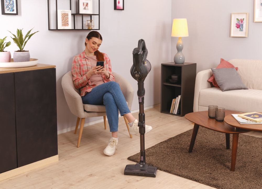 Hoover HF1 HF103X 011 Steelstofzuiger Batterij/Accu Droog Zakloos 0,9 l 170 W Titanium - Afbeelding 25