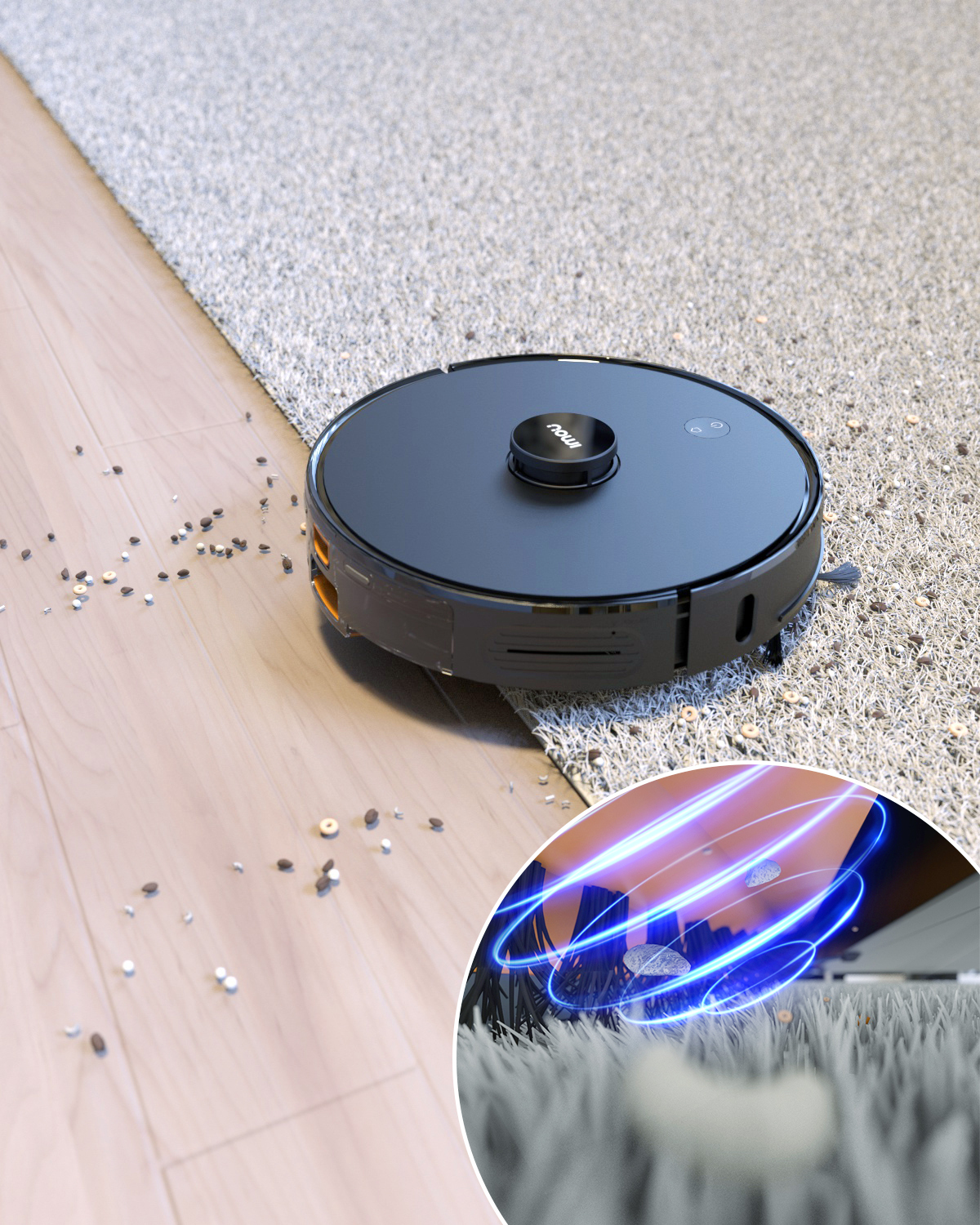 Imou RV1 Pro Max 0,3 l Zakloos Zwart - Afbeelding 17