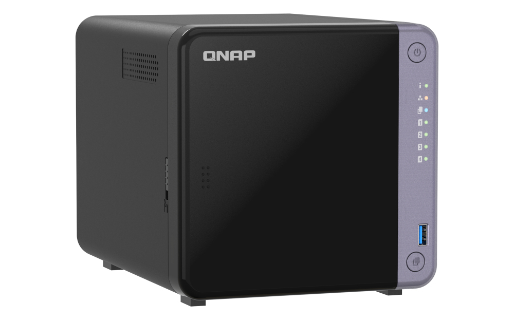 QNAP TS-432X-4G data-opslag-server NAS Tower Alpine Alpine AL-524 4 GB DDR4 QNAP QTS Zwart - Afbeelding 5
