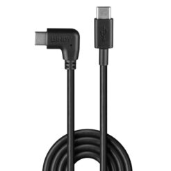 Lindy 32005 USB-kabel USB 2.0 1 m USB C 60 W Zwart - Afbeelding 3