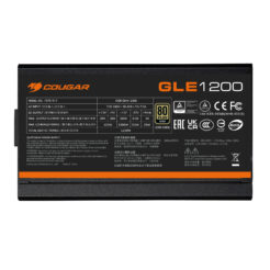 COUGAR CGRGLE-1200 power supply unit 1200 W 20+4 pin ATX ATX Zwart - Afbeelding 12