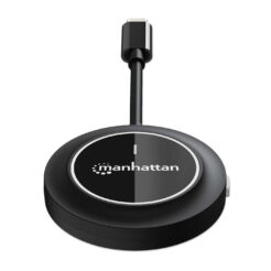 Manhattan Draadloze HDMI-adapter 1080p met USB-C-zender, dongle voor draadloze videoweergave vanaf een USB-C-apparaat naar een tv of HDMI-projector, vereist ontvanger van HDMI-presentatieset nr. 208420, zwart - Afbeelding 6