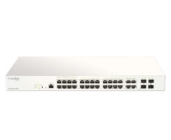 D-Link DBS-2000-28MP/E netwerk-switch Managed L2 Gigabit Ethernet (10/100/1000) Power over Ethernet (PoE) Grijs