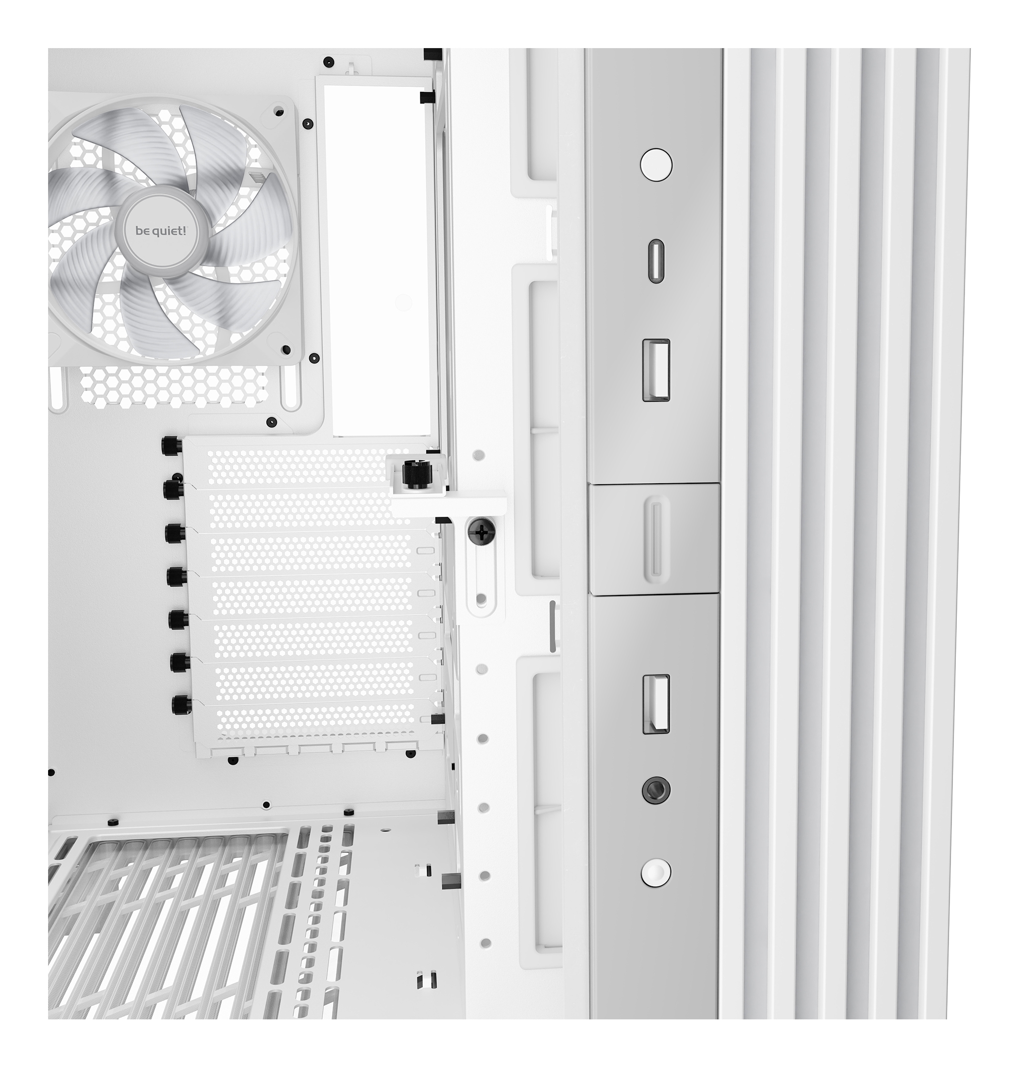 be quiet! LIGHT BASE 600 DX White Midi Tower Wit - Afbeelding 7