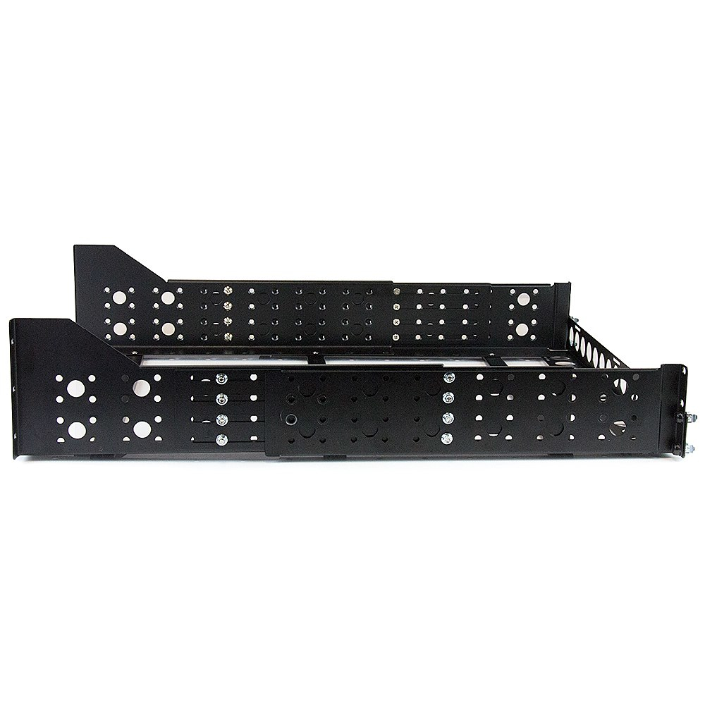 StarTech.com 3U Universele Server Rack Rails - Vaste montagerails - 19" in diepte verstelbare rackmontagerails - Afbeelding 3