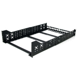 StarTech.com 3U Universele Server Rack Rails - Vaste montagerails - 19" in diepte verstelbare rackmontagerails