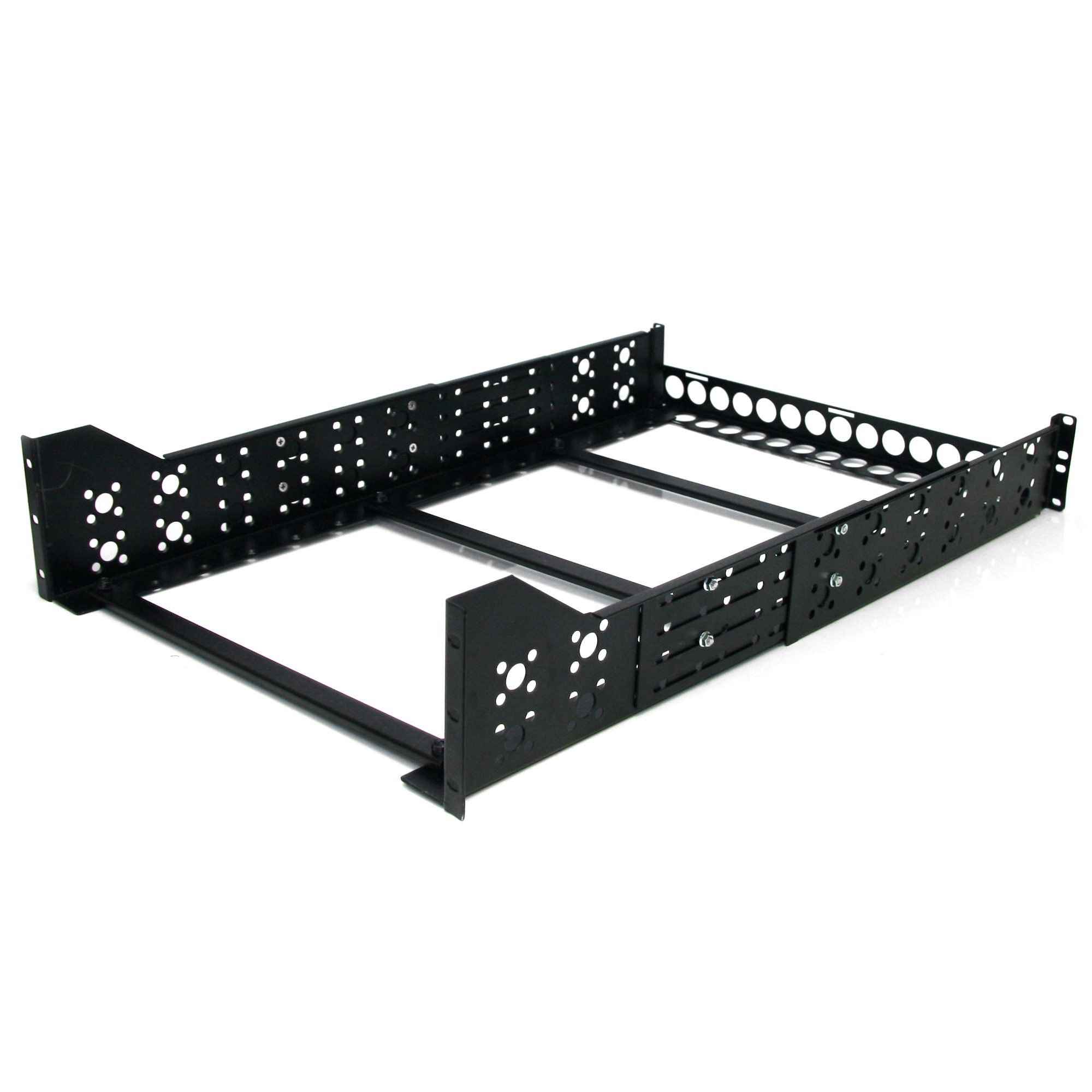 StarTech.com 3U Universele Server Rack Rails - Vaste montagerails - 19" in diepte verstelbare rackmontagerails