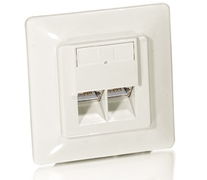 Equip 125721 wandcontactdoos RJ-45 Wit - Afbeelding 2
