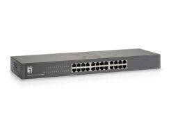 LevelOne GSW-2457 netwerk-switch Unmanaged Gigabit Ethernet (10/100/1000) Zwart