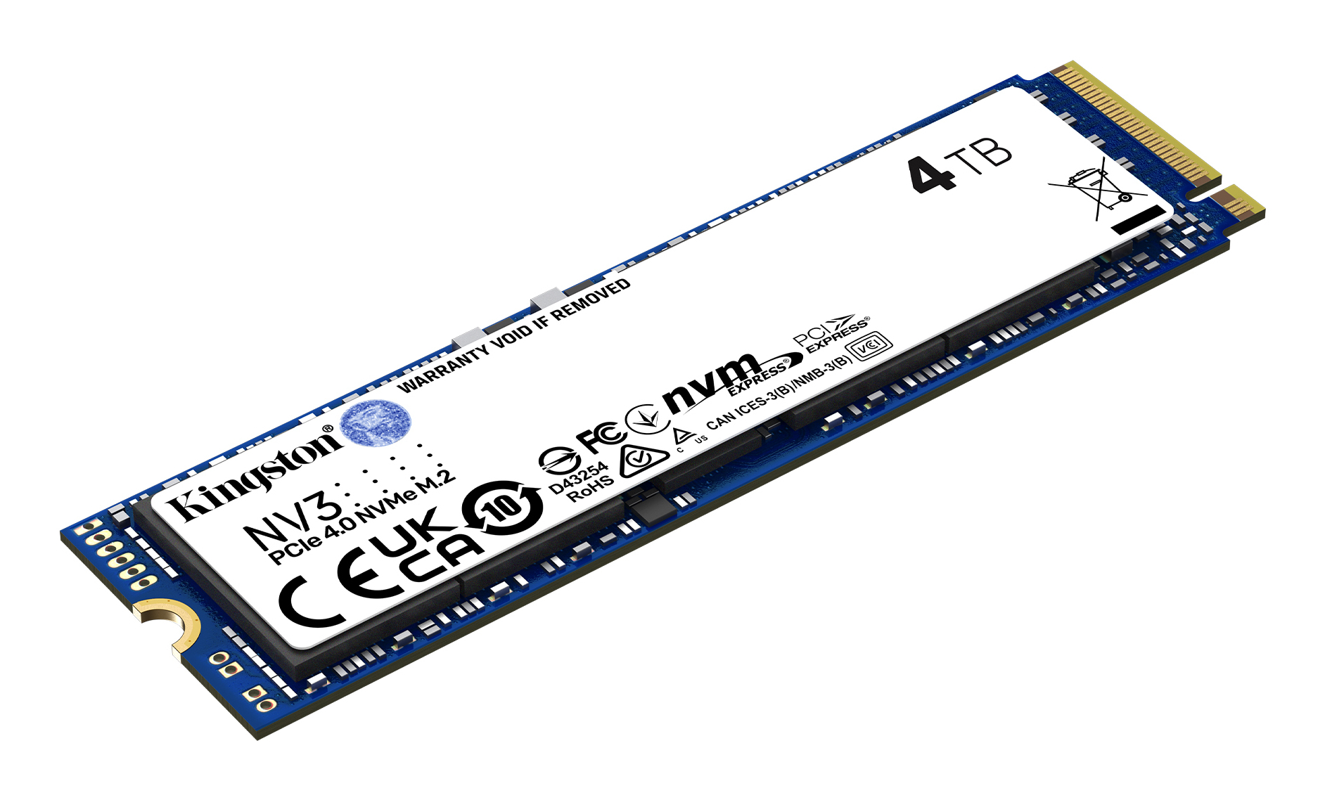 Kingston Technology 4000G NV3 M.2 2280 NVMe SSD - Afbeelding 2