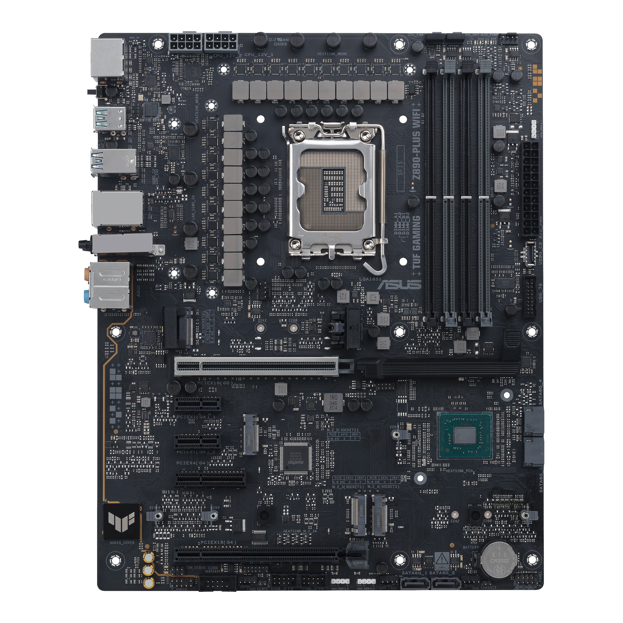 ASUS TUF GAMING Z890-PLUS WIFI Intel Z890 LGA 1851 (Socket V1) ATX - Afbeelding 14