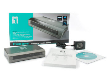 LevelOne FPS-1033 print server Ethernet LAN Grijs - Afbeelding 7