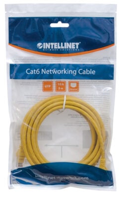 Intellinet 342377 netwerkkabel Geel 3 m Cat6 U/UTP (UTP) - Afbeelding 6