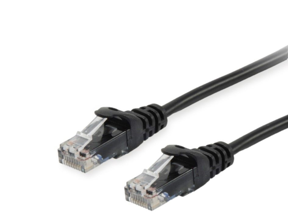 Equip 603055 netwerkkabel Zwart 5 m Cat6a U/UTP (UTP) - Afbeelding 3