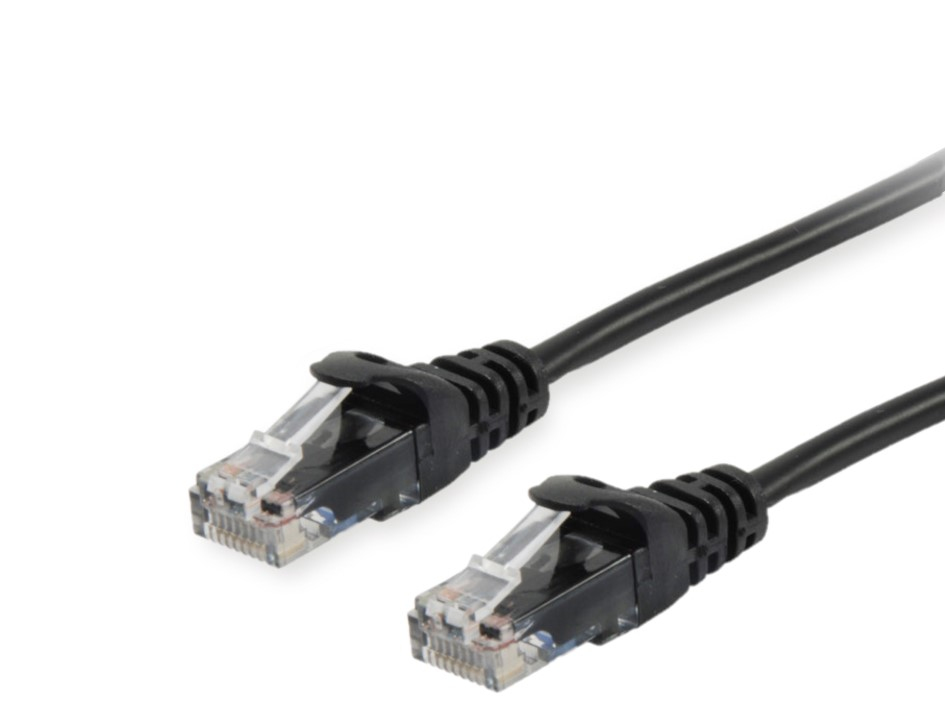 Equip 603153 netwerkkabel Zwart 1,5 m Cat6a U/UTP (UTP) - Afbeelding 2