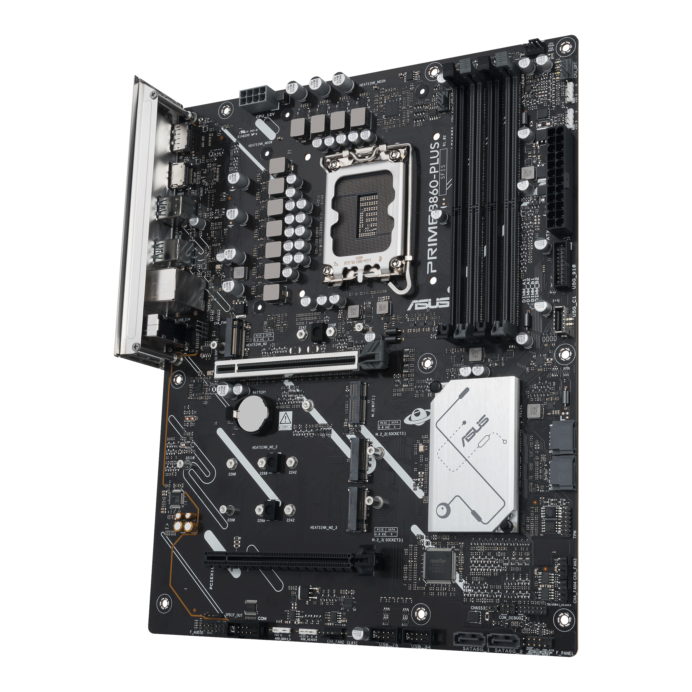 ASUS PRIME B860-PLUS-CSM Intel B860 LGA 1851 (Socket V1) ATX - Afbeelding 11