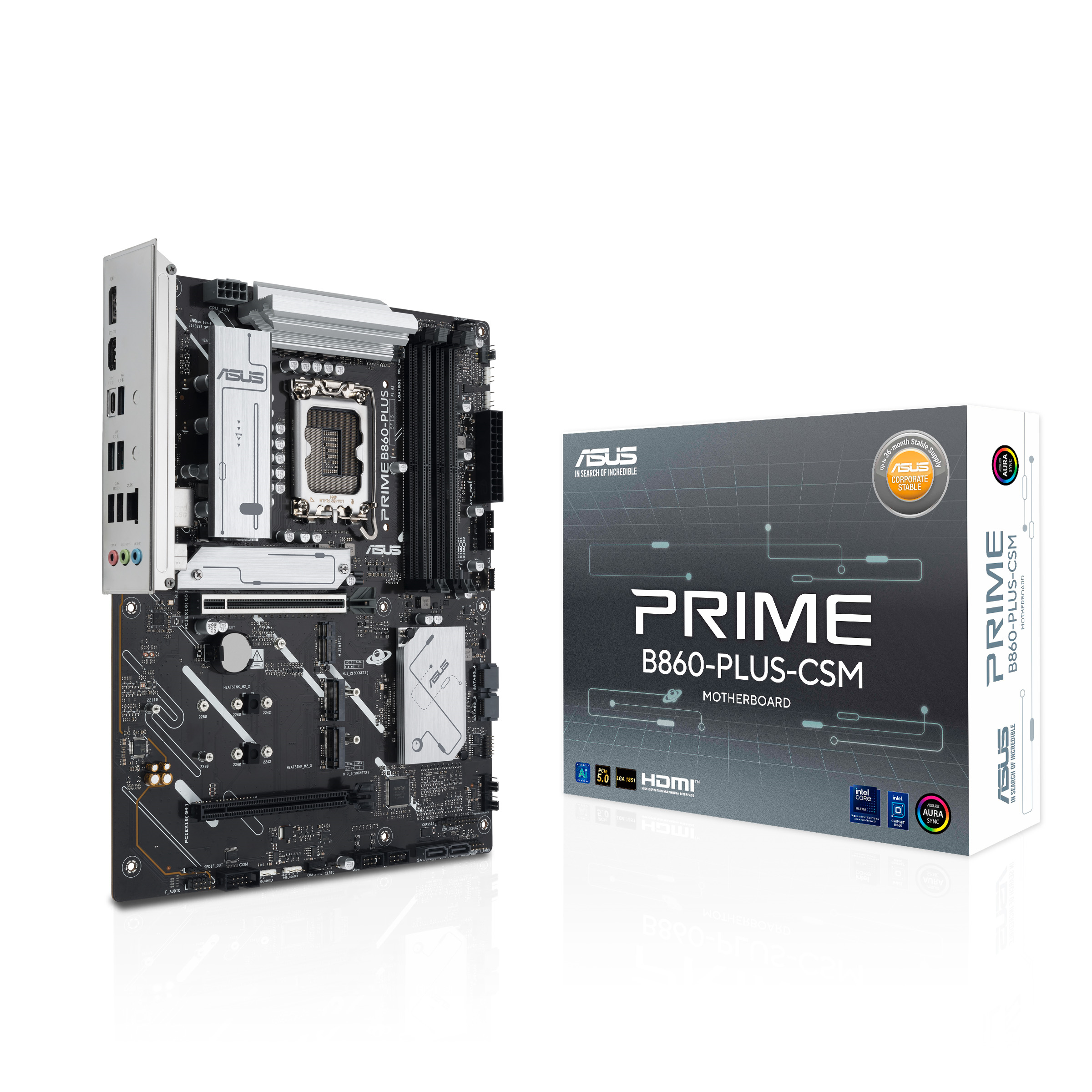 ASUS PRIME B860-PLUS-CSM Intel B860 LGA 1851 (Socket V1) ATX - Afbeelding 4