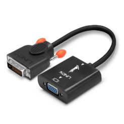 Lindy 38189 video kabel adapter 0,1 m DVI-D VGA (D-Sub) Zwart - Afbeelding 6