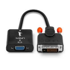 Lindy 38189 video kabel adapter 0,1 m DVI-D VGA (D-Sub) Zwart - Afbeelding 5