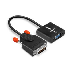 Lindy 38189 video kabel adapter 0,1 m DVI-D VGA (D-Sub) Zwart - Afbeelding 4
