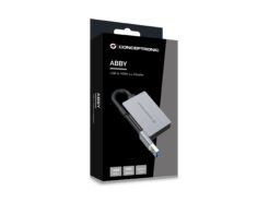 Conceptronic ABBY22G USB grafische adapter 1920 x 1080 Pixels Grijs - Afbeelding 7