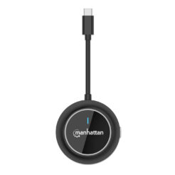Manhattan Draadloze HDMI-adapter 1080p met USB-C-zender, dongle voor draadloze videoweergave vanaf een USB-C-apparaat naar een tv of HDMI-projector, vereist ontvanger van HDMI-presentatieset nr. 208420, zwart - Afbeelding 7