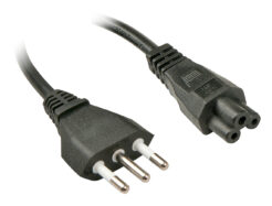 Lindy 2m, CEI23-16-VII - IEC 320 C5 Zwart C5 stekker - Afbeelding 2