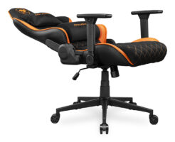 COUGAR CGR-A2F Universele gamestoel Gestoffeerde gevoerde zitting Zwart, Oranje - Afbeelding 9
