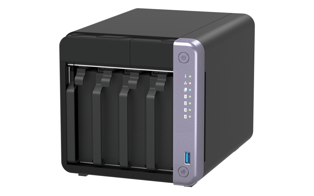 QNAP TS-432X-4G data-opslag-server NAS Tower Alpine Alpine AL-524 4 GB DDR4 QNAP QTS Zwart - Afbeelding 7