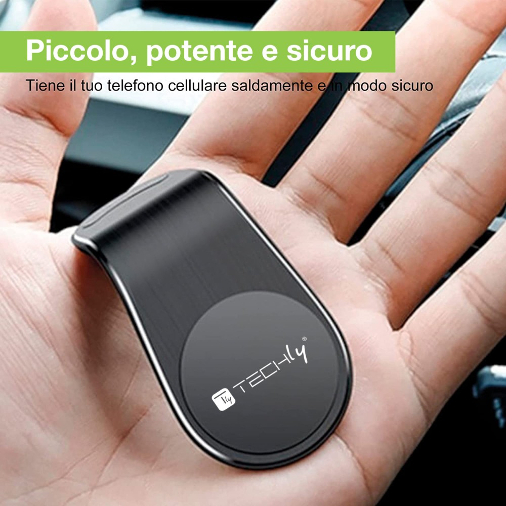 Techly I-SMART-UNIALTY houder Passieve houder Mobiele telefoon/Smartphone Zwart - Afbeelding 10